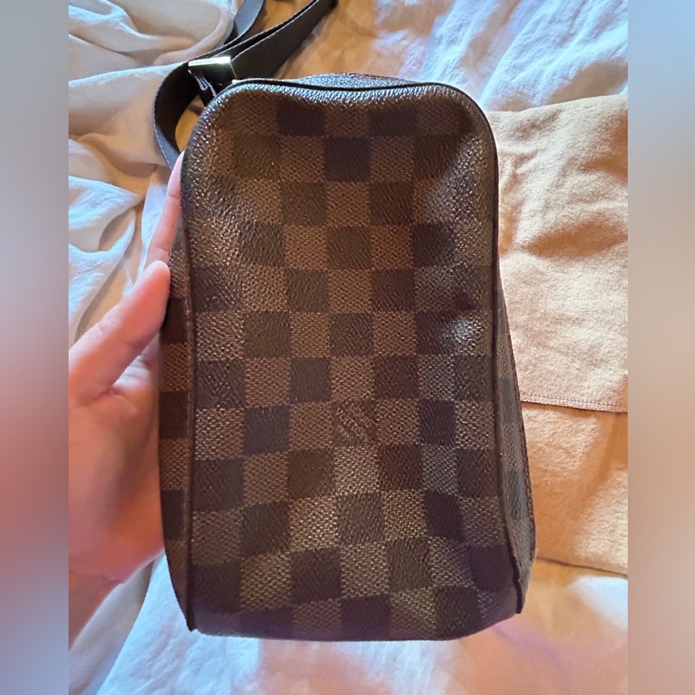 Authentic Lv Geronimo Damier Ebene - image 8